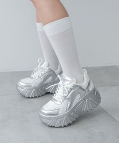 WEGO ボリュームレースアップスニーカー