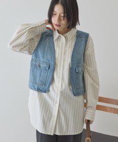 AMERICAN HOLIC ショート丈デニムベスト
