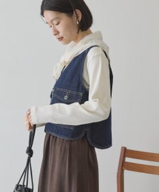 AMERICAN HOLIC ショート丈デニムベスト