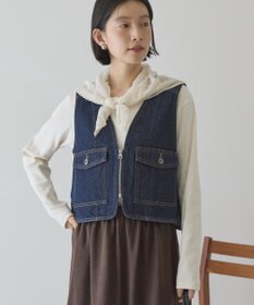 AMERICAN HOLIC ショート丈デニムベスト