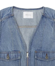 AMERICAN HOLIC ショート丈デニムベスト