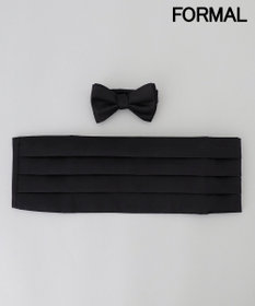 GOTAIRIKU 【WEAR BLACK】フォーマル用 ボウタイ カマーバンドセット
