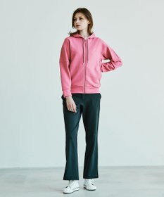 23区GOLF 【WOMEN】【23Fondation/WEB&一部店舗限定】ソフトダンボールニット フレアパンツ