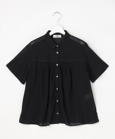 J.PRESS LADIES S シアードライトリコット シャツライク カットソー