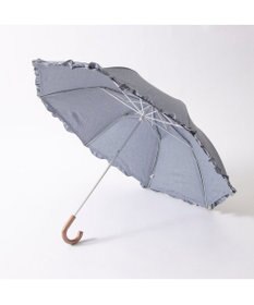 UNBILLION カシュネ cachenez / 【晴雨兼用】【日傘】 シャンプレーフリルトップレス折りたたみ傘