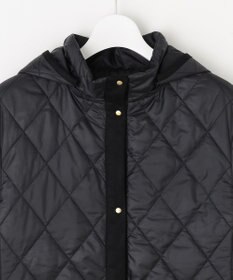 J.PRESS LADIES S 【WEB限定カラーあり・2way】コンパクトタフタキルティング  フーデッド コート