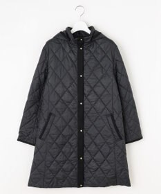 J.PRESS LADIES S 【WEB限定カラーあり・2way】コンパクトタフタキルティング  フーデッド コート