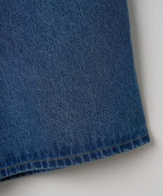 WEGO 【ウエストゴム/手洗い可】デニムバギーショーツ