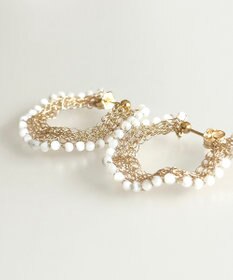 CASUMINO sweet pie 白蝶貝ピアス