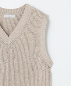 ANY Vネックラメニットベスト