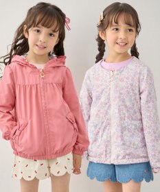 ANY KIDS 【フード取り外し/洗濯機可能】撥水加工リバーシブルゾン