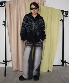 WEGO バタフライジップニット