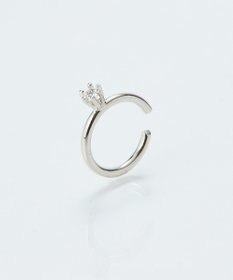 Phoebe 【金属アレルギー対応】ブリンクビジューイヤーカフ　シルバー/ニッケルフリー