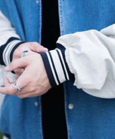 WEGO ヴィンテージスタジャン