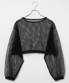 WEGO メッシュサイドドロストトップス