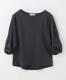 ANY 【接触冷感】シルケットスムース ツイストスリーブトップス