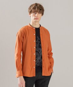 JOSEPH HOMME リネンストレッチブロード　長袖ＢＡＮＤ