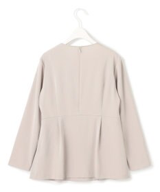 ICB L 【UVカット・防シワ・速乾・洗える】Fied タックデザインブラウス