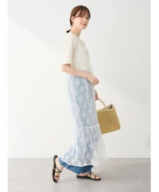 Green Parks ２ｗａｙ　レイヤードレースワンピース