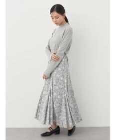 earth music&ecology ラメテレコハイネックプルオーバー