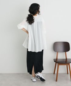 CRAFT STANDARD BOUTIQUE ジョーゼットスキッパーシャツ