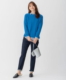 自由区 【洗える】ストレッチシャーティング ベーシック シャツ