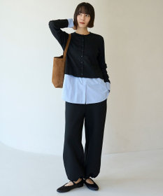 UNFILO L 【野呂佳代さん着用】BEAUTY FORM JERSEY イージーパンツ