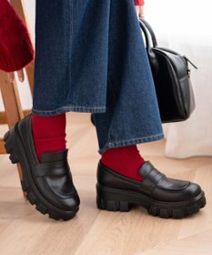 WEGO チャンキーソールシューズ