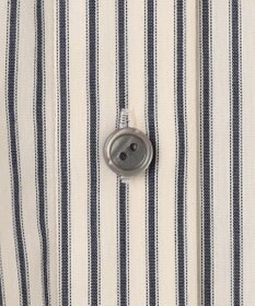 組曲 L コンパクトシャーティング フレア袖シャツ