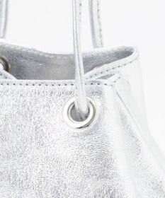 23区 MARCO MASI レザー フリンジ 巾着 バッグ