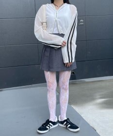 WEGO Wジップラインメッシュパーカー