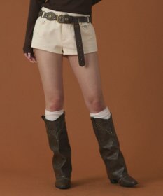 WEGO コーデュロイマイクロショートパンツ