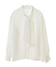 Green Parks ef-de ボウタイブラウス