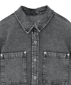 Green Parks ・ＳＵＧＡＲ　ＳＰＯＯＮ　ボリュームスリーブデニムシ