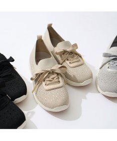 Riz raffinee <Riz raffinee>ラインストーンニットスニーカー