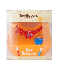 MIKI HOUSE HOT BISCUITS シリコン製 ランチスタイ