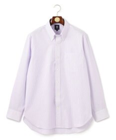 J.PRESS MEN 【KING SIZE】【PREMIUM PLEATS / 形態安定】マイクロストライプ ドレスシャツ / B.D.