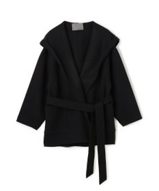 uncrave メルトンリバー フーデットコート ブラック