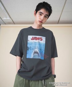 WEGO 【新柄追加/JAWS/ユニセックス着用ITEM/SMLサイズ展開】JAWSグラフィックT（S）