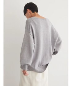 AMERICAN HOLIC バイパチ袖ボリュームニットプルオーバー　