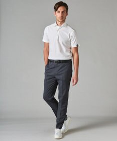 GOTAIRIKU ロングセラー【洗える/折り目加工/シワになりにくい/ウエストアジャスター】ウォッシャブル サマーウール100％パンツ_定番色(ノータック)23/24年モデル