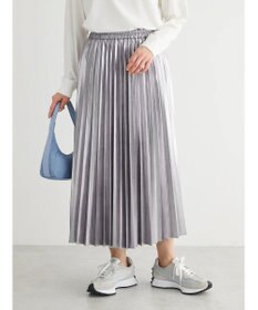 Green Parks ・ＥＬＥＮＣＡＲＥ　ＤＵＥ　メタリックプリーツスカート