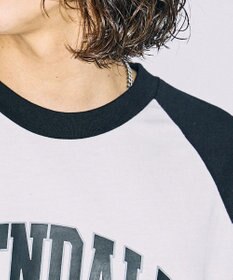 WEGO 【ユニセックス着用ITEM】ラグラングラフィックBIGロンT