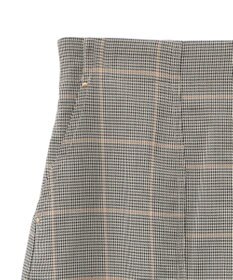 Green Parks きれいシルエットチェックＡラインスカート