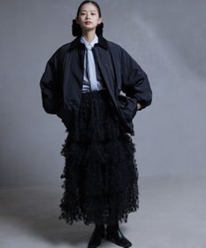 組曲 S 【組曲×setsuko sagittaire】リバーシブルバレル ダウンコート