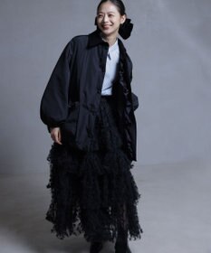 組曲 S 【組曲×setsuko sagittaire】リバーシブルバレル ダウンコート