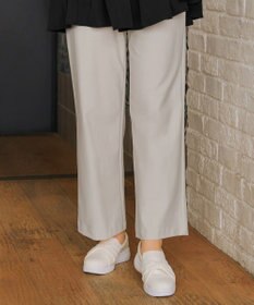 Tiaclasse 日本製エアシルキーワイドパンツ