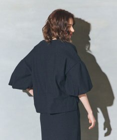 GRACE CONTINENTAL バルーンスリーブカットトップ