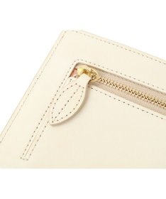 genten フラッターカットワーク マチなし長財布