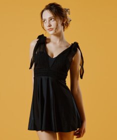 San-ai Resort（三愛水着楽園） 【WEB限定】Aラインワンピース2点セット水着